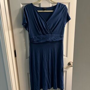Talbots Deep Blue Midi Dress